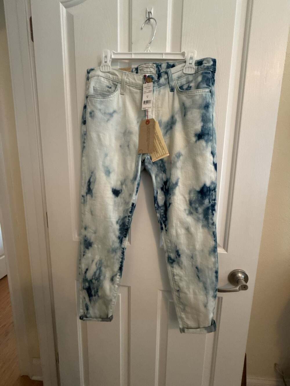 New Current/Elliott The Stiletto Cropped Skinny Jeans Size 30 NWT